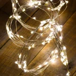 LUMABASE 100-LED Warm White Battery Operated Multi-Strand Fairy String Lights, Set of 2 thumbnail 6