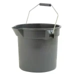 TAFCO PRODUCTS Tafco 3.5 Gal. Gray Round Utility ECO Bucket, 14 Qt. Heavy-Duty Commercial Grade, Made from 100% Recycled Water Bottles thumbnail 4