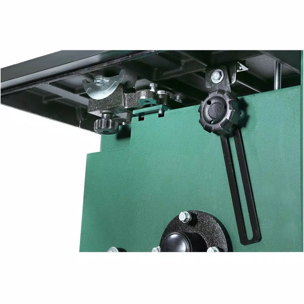 Grizzly Industrial Vertical Wood and Metal Bandsaw with Inverter Motor Speed Control and Stand