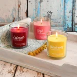 LUMABASE Wine Collection Scented Candle Set - 3 Pack Luxury Fragrance Jars thumbnail 2