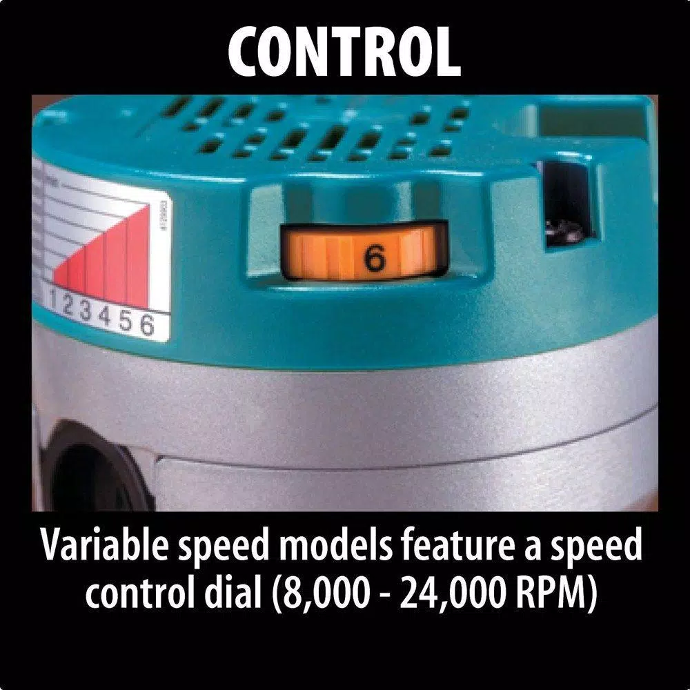 Makita RF1101 2-1/4 HP 11-Amp Variable Speed Router