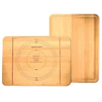 Catskill Craftsmen Perfect Pastry Wooden Cutting Board - Large Hardwood Pastry Board with Juice Groove and Rulers thumbnail 1