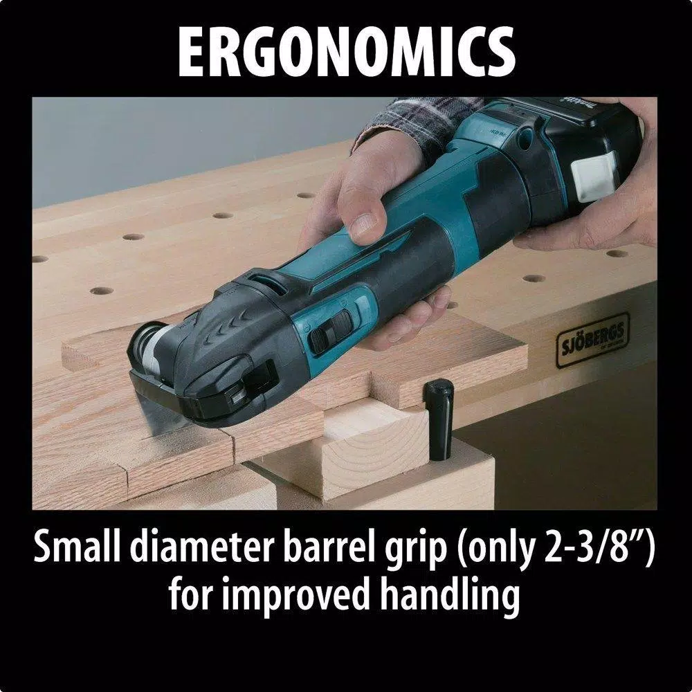 Makita 18V LXT Cordless Oscillating Multi-Tool Kit with 5.0Ah Battery and Charger