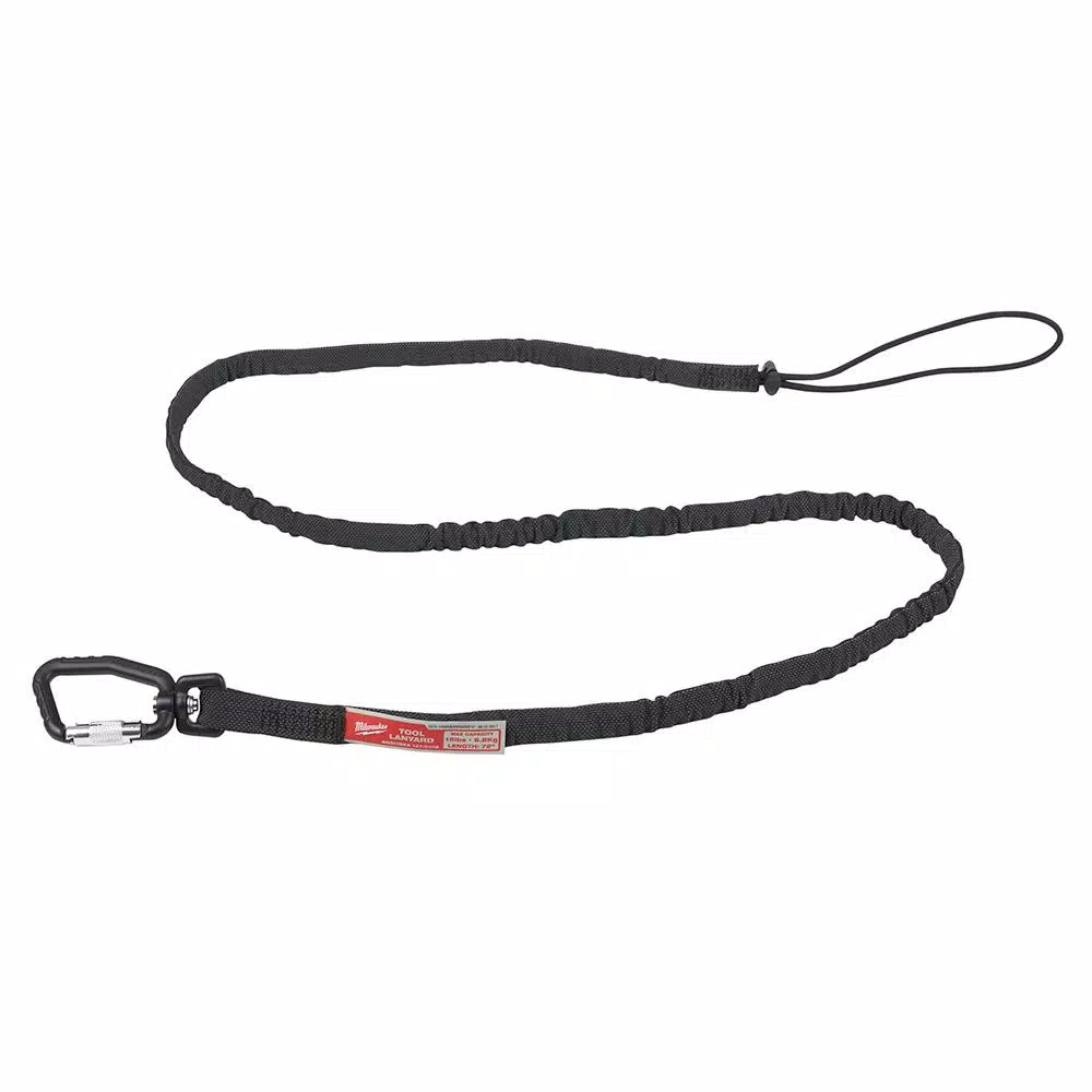 Milwaukee 15 lb. 72 in. Extended Reach Locking Tool Lanyard