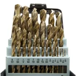 WEN 29-Piece Gold Oxide HSS Twist Drill Bit Set with Carrying Case thumbnail 2