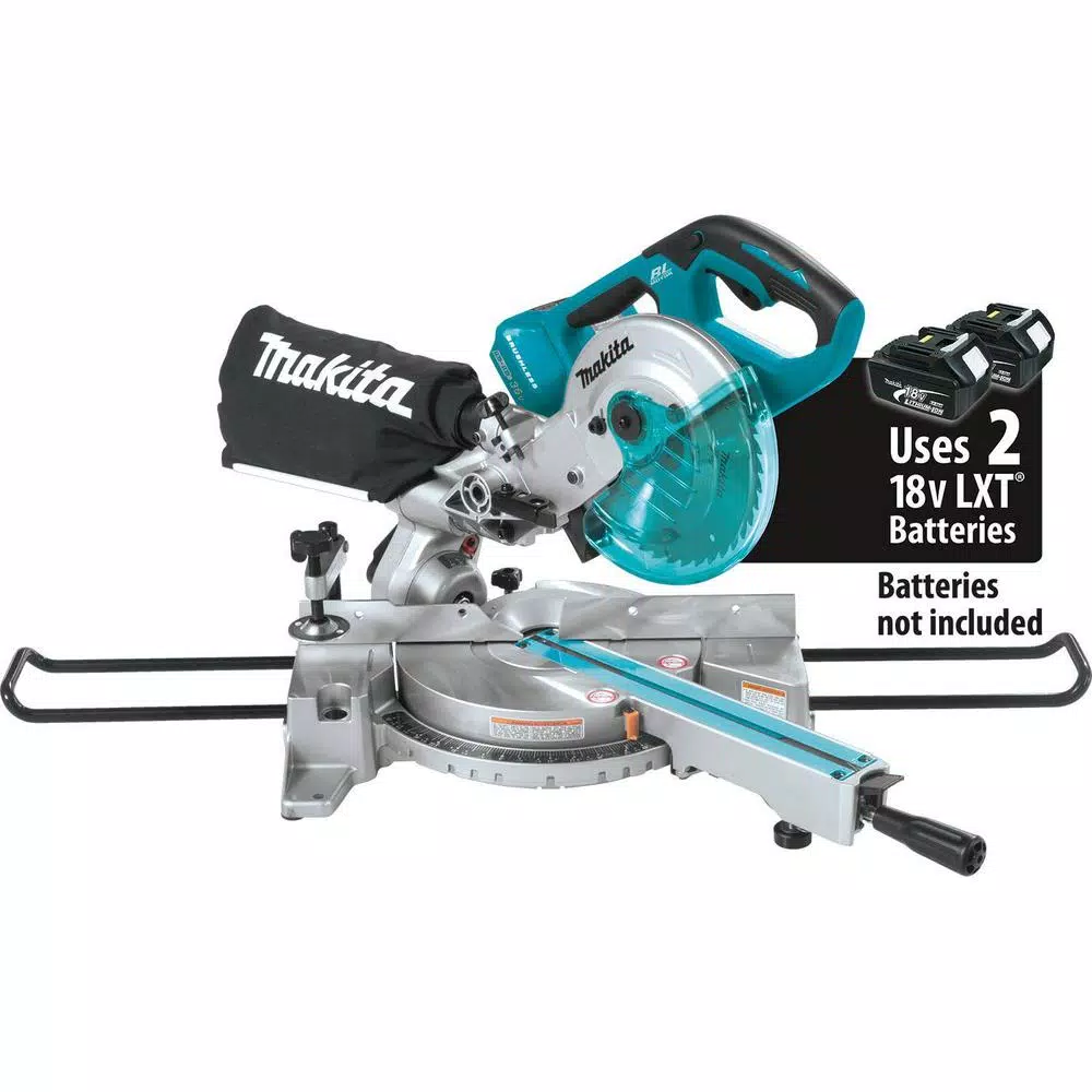 Makita 18V X2 LXT Brushless 7-1/2 in. Dual Slide Compound Miter Saw (Tool-Only)
