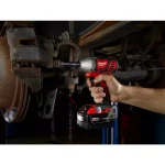 Milwaukee M18 18V Cordless 3/8 in. Compact Impact Wrench Kit with (2) 3.0 Ah Batteries, Charger, and Hard Case thumbnail 4