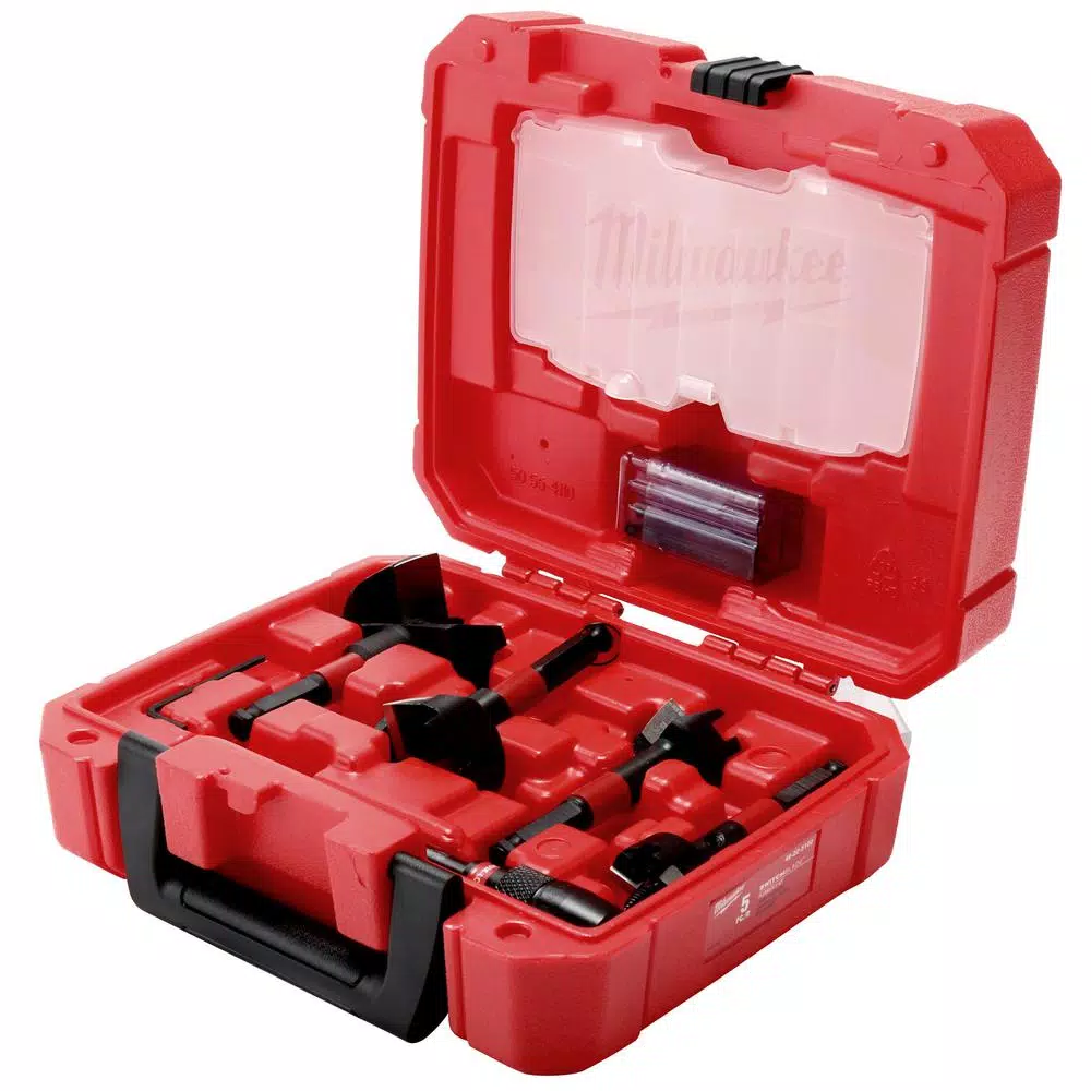 Milwaukee SwitchBlade Plumber's Selfeed Bit Set, 5-Piece