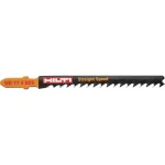 Hilti 3 in. 6 TPI Bi-Metal T-Shank Premium Jig Saw Blades for Wood Cutting (5-Pack) thumbnail 2