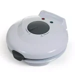 Chef Buddy Single Waffle Cone Maker, 7.5 inch Non-Stick Waffle Iron, White thumbnail 1