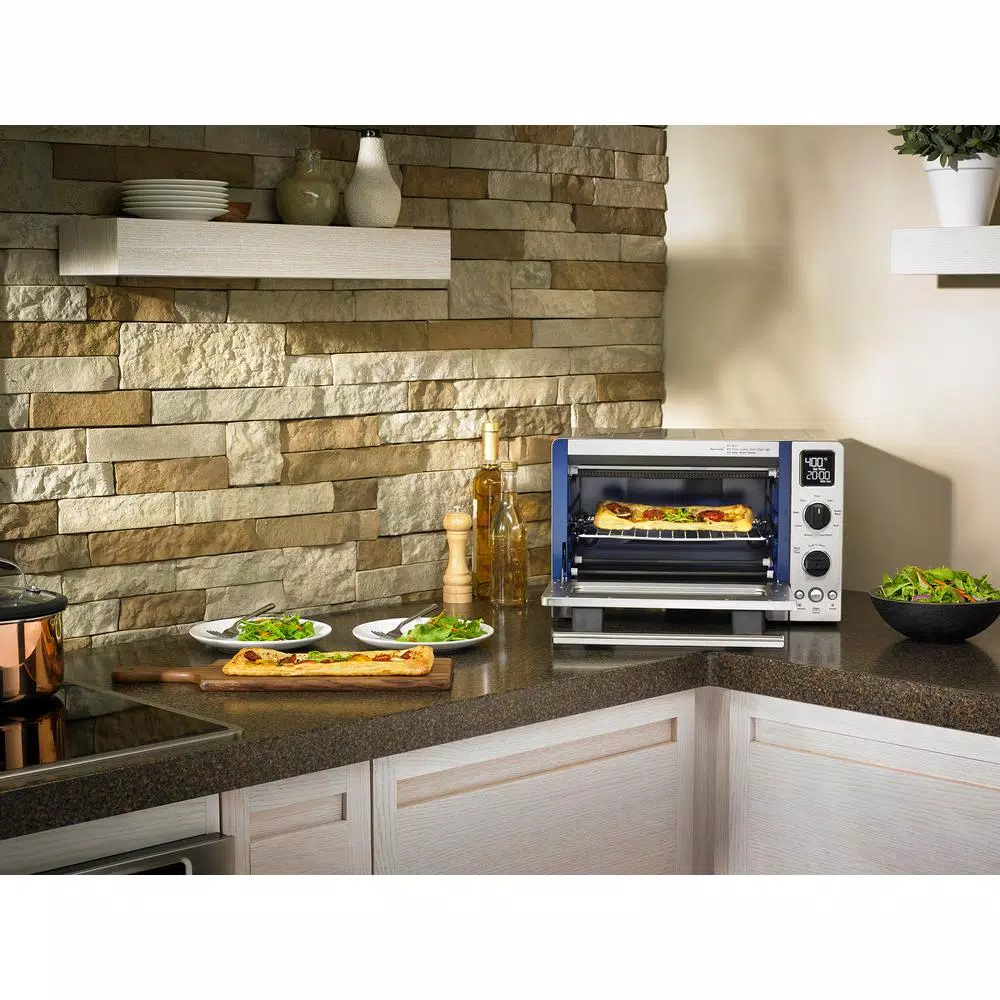 KitchenAid KCO273SS 1800W 6-Slice Convection Toaster Oven, Stainless Steel