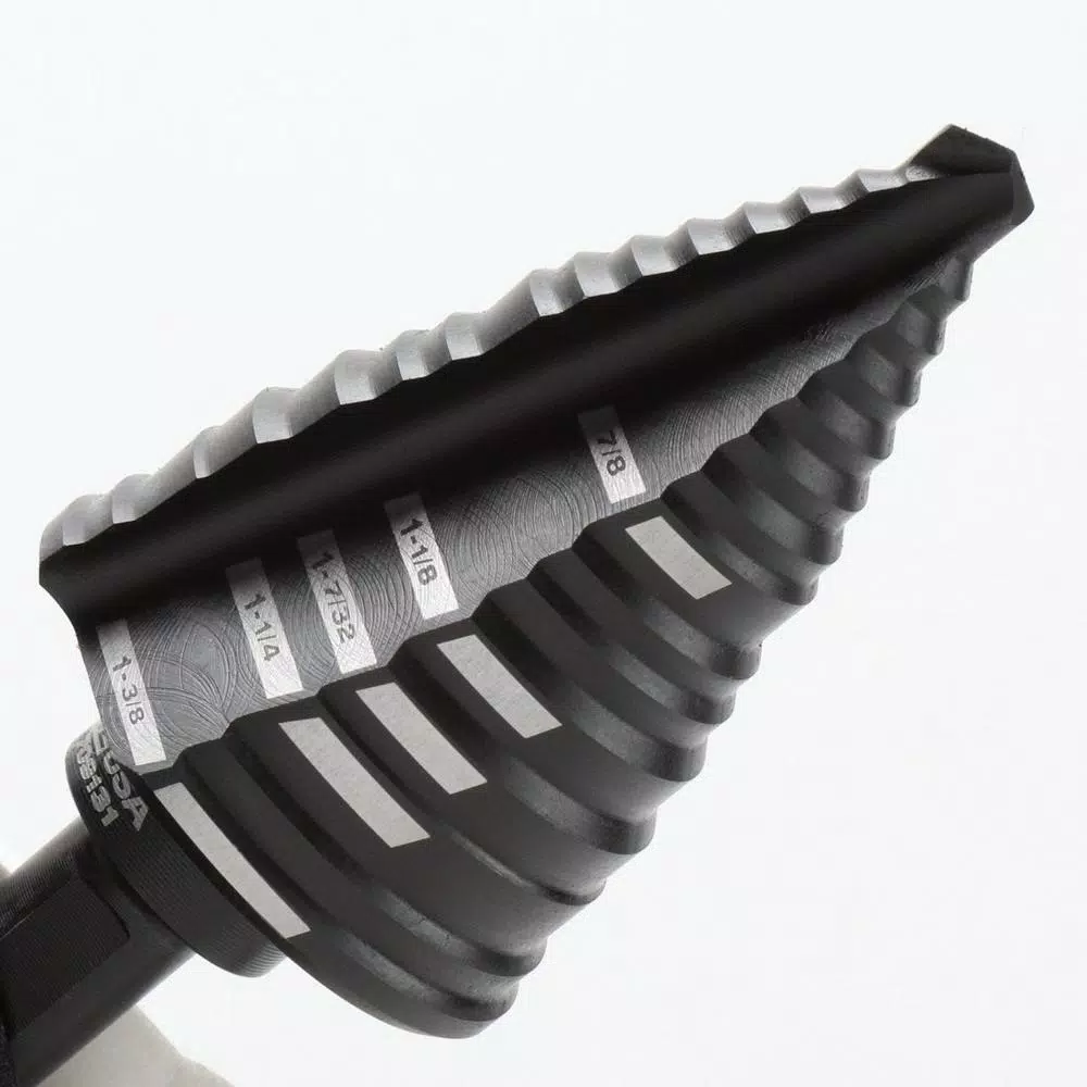 Milwaukee Black Oxide Step Drill Bit Set, 4-Piece