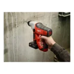Milwaukee M12 12V Lithium-Ion Cordless 1/2 in. SDS-Plus Rotary Hammer Kit with (2) 3.0Ah Batteries, Charger & Case thumbnail 3