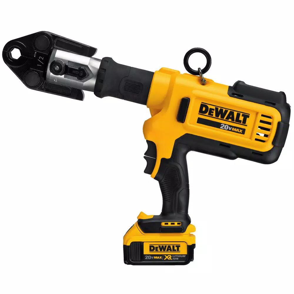 DEWALT 20V MAX Cordless Press Tool Kit with Drain Snake and Threaded Rod Cutter Bundle