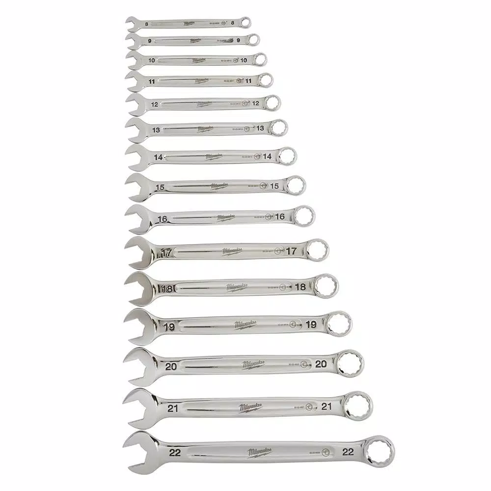Milwaukee 19-Piece Metric Combination Wrench and Hook & Pick Set