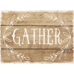 Morgan Home MHF Home Gather Brown Polypropylene Placemat Set, 18 in. x 13 in., 4-Pack thumbnail 1