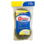 Quickie Wire Mesh Scourer, Galvanized Steel Scouring Pads (2-Pack) thumbnail 2