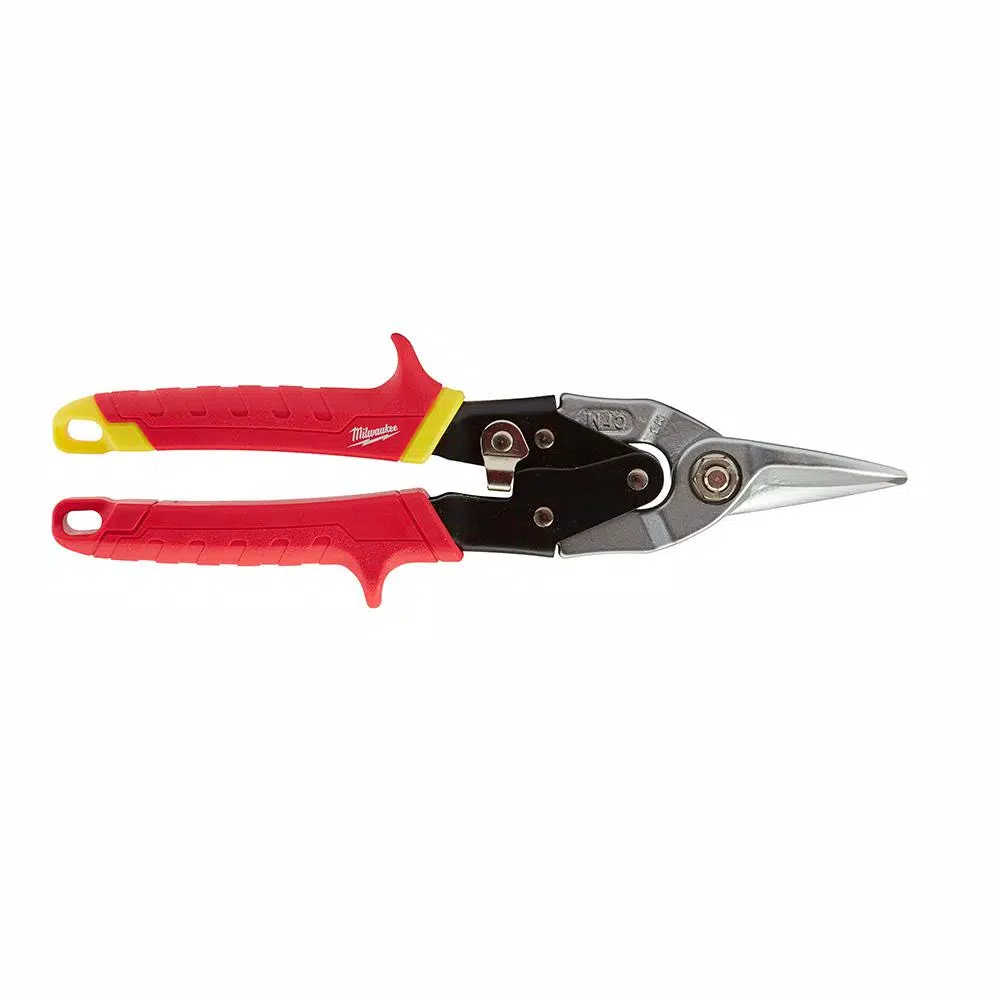 Milwaukee 5-Piece Aviation Snips Set, Forged Steel Blades, Left, Right, Straight & Offset