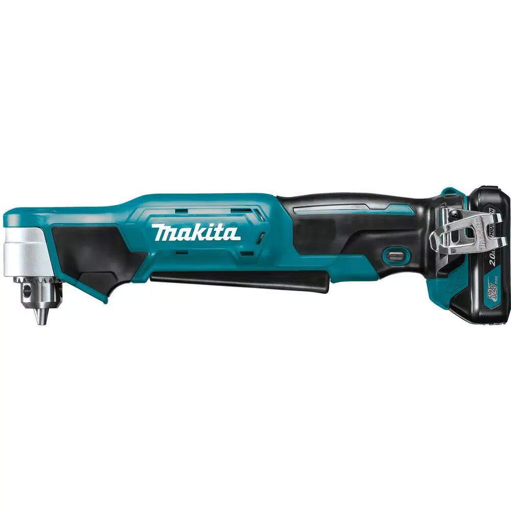 Makita 12V MAX CXT Lithium-Ion Cordless 3/8 in. Right Angle Drill Kit (2.0 Ah)