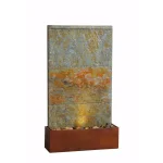 Kenroy Home Stream Resin and Slate Floor and Wall Water Fountain with LED Light thumbnail 1