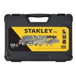 Stanley 123-Piece Socket Set with Ratchets, 3/8 in. and 1/4 in. Drive, Metric and SAE thumbnail 7