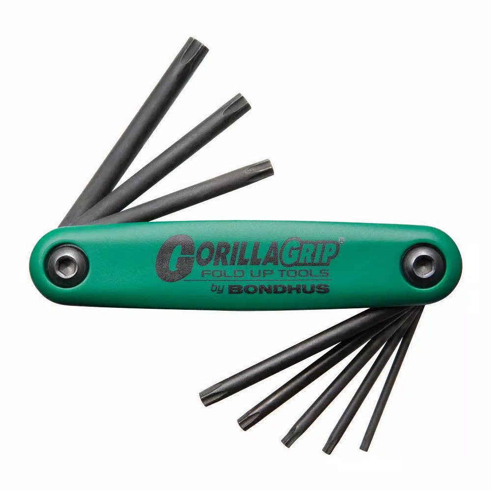 Bondhus 30-Piece Ball End L-Wrench and TORX Fold Up Tool Set