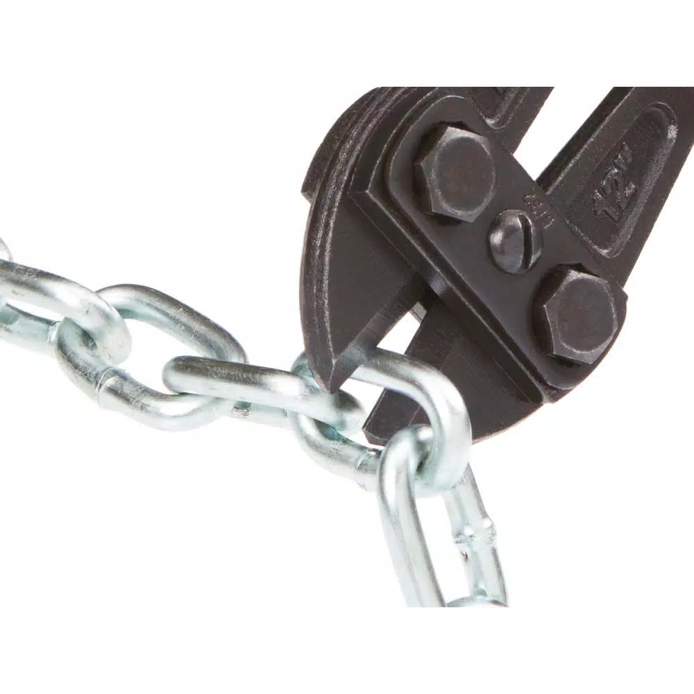TEKTON 12 in. Bolt Cutter with Compound Action and Hardened Alloy Steel Jaws