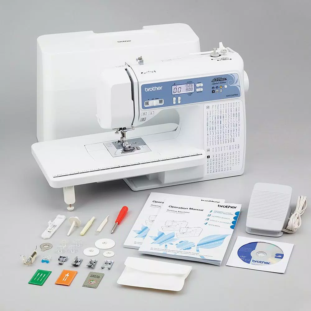 Brother Project Runway XR9550PRW Limited Edition Computerized Sewing Machine with 110 Stitches