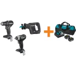 Makita 18V LXT Sub-Compact Brushless 3-Tool Combo Kit with 5.0 Ah Battery and Rapid Optimum Charger thumbnail 1