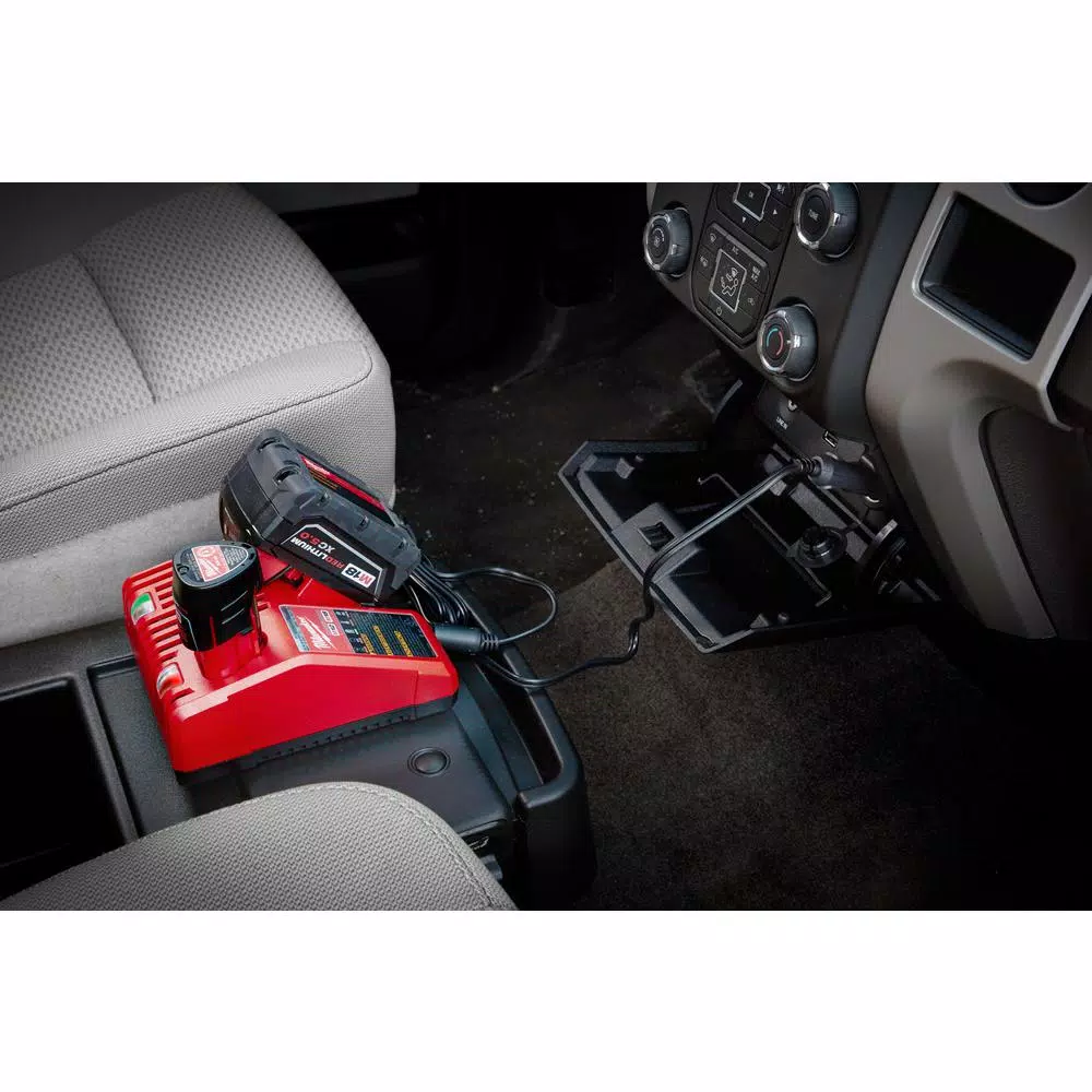 Milwaukee M12 and M18 Multi-Voltage Lithium-Ion Vehicle Battery Charger