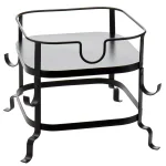 Unbranded Mason Craft and More 6-Piece Glass Beverage Dispenser Set with Metal Rack and 16 oz. Mugs thumbnail 3