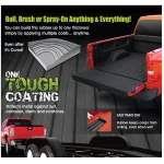 Bullyliner Water Based Rubber Truck Bed Liner, River Green (4-Box Pack) thumbnail 5
