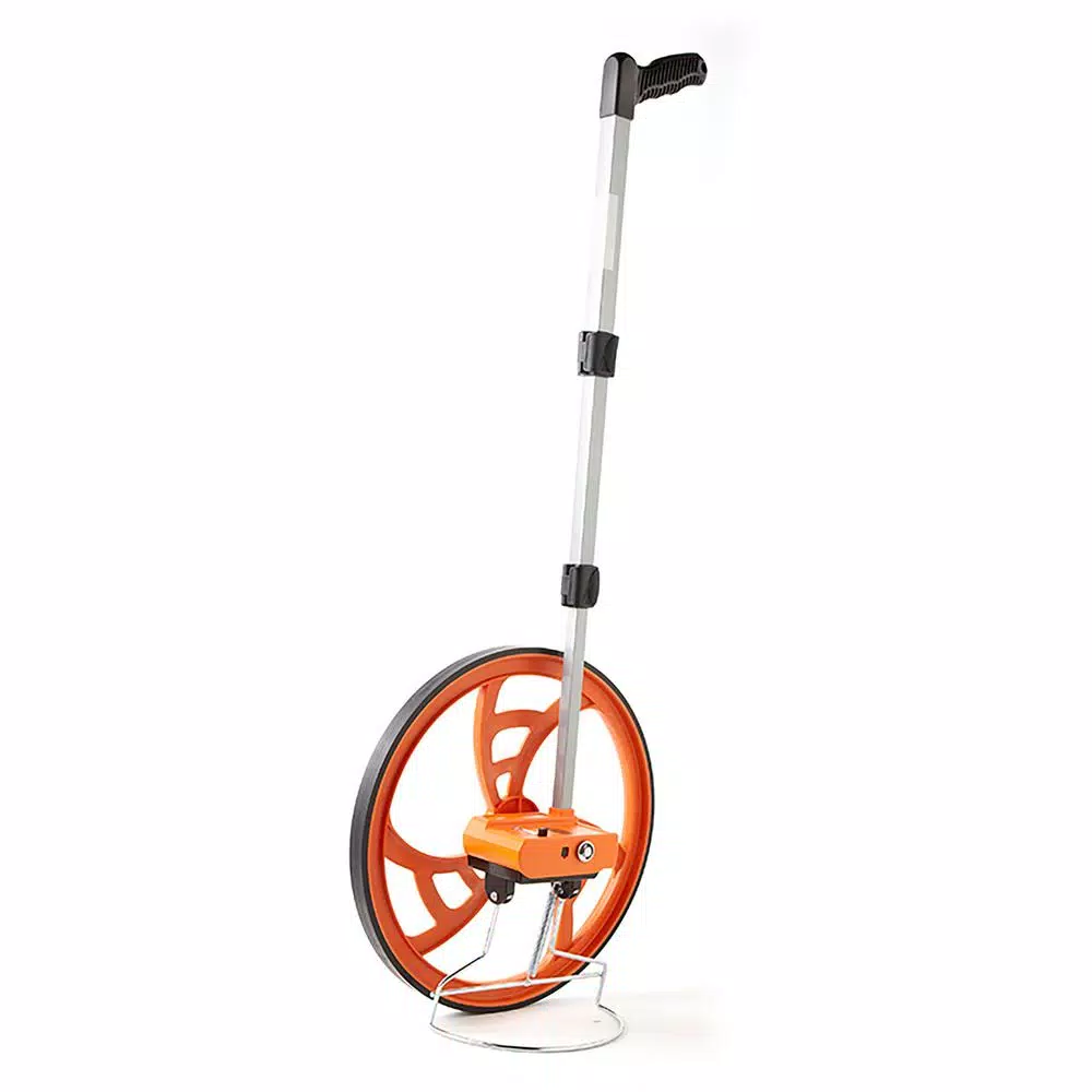 Keson 15.5 in. Measuring Wheel with Telescoping Handle and Pistol Grip, 10,000 ft. Capacity