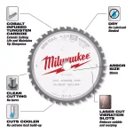 Milwaukee 6-7/8 in. 36T Carbide Metal Cutting Circular Saw Blade thumbnail 3