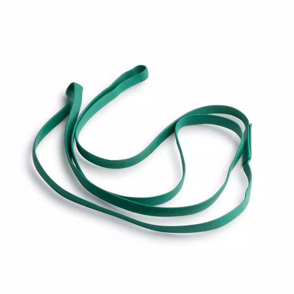 Plasticplace Green Rubber Bands for 12 Gal. - 16 Gal. Trash Cans (5-Pack)