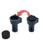 POWERTEC Deluxe Nylon Bench Dogs with Removable EVA Rubber Inserts, 3/4 in. Holes (8-Pack) thumbnail 2