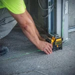 DeWalt 12V MAX Green 360 Degree 3-Beam Self-Leveling Laser Level Kit with 2.0Ah Battery, Charger & Case thumbnail 8
