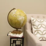 Replogle Tulsa 12 in. Political Desk Globe with Wood Base thumbnail 3