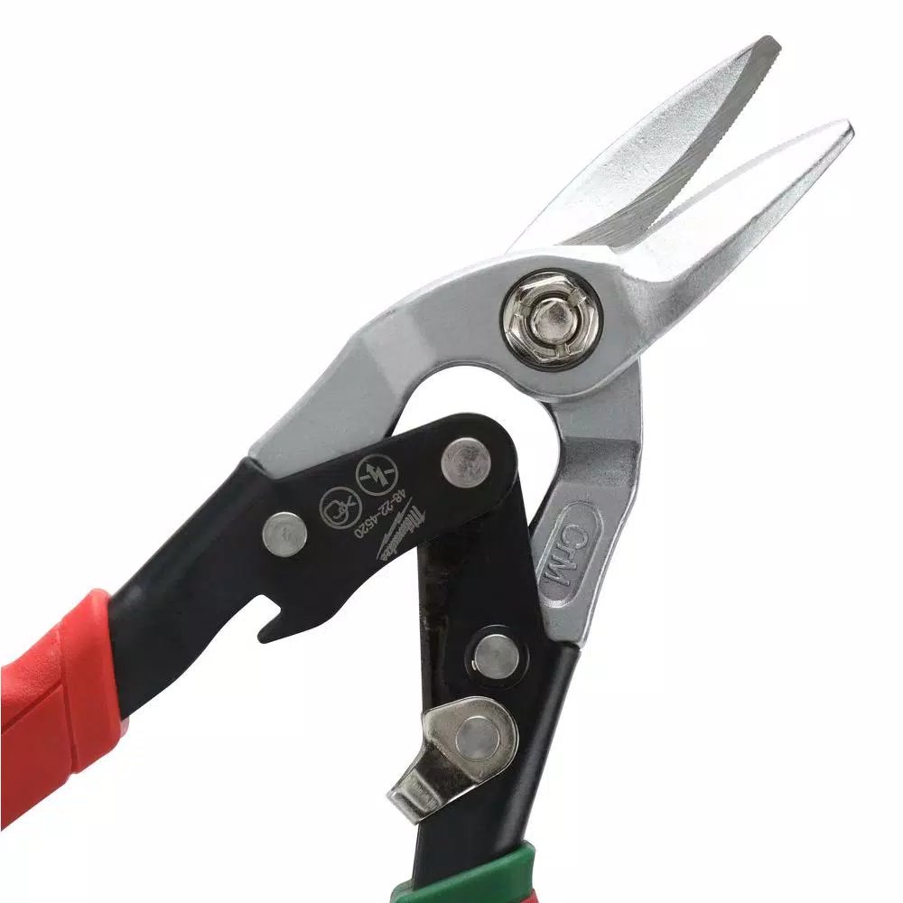 Milwaukee 5-Piece Aviation Snips Set, Forged Steel Blades, Left, Right, Straight & Offset