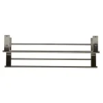 ALFI BRAND 25.88 in. Wall Mount Towel Rack with Shelf, Brushed Nickel thumbnail 3
