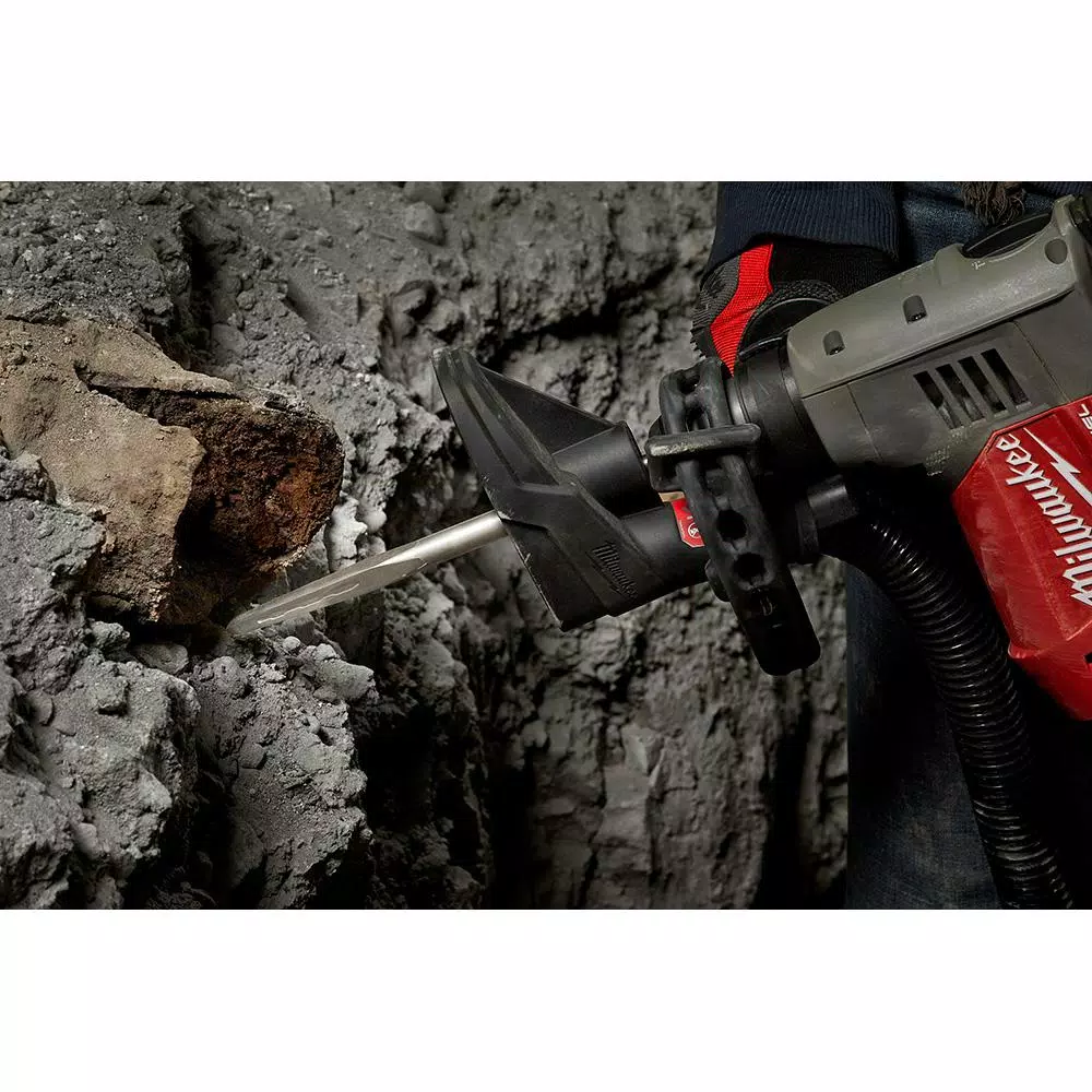 Milwaukee SLEDGE 10 in. SDS-Plus Bull Point Chisel for Concrete Demolition