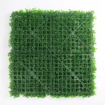 Ejoy GorgeousHome Artificial Boxwood Hedge Greenery Panels, 20 x 20 in., Dark Green (12-Pack) thumbnail 5