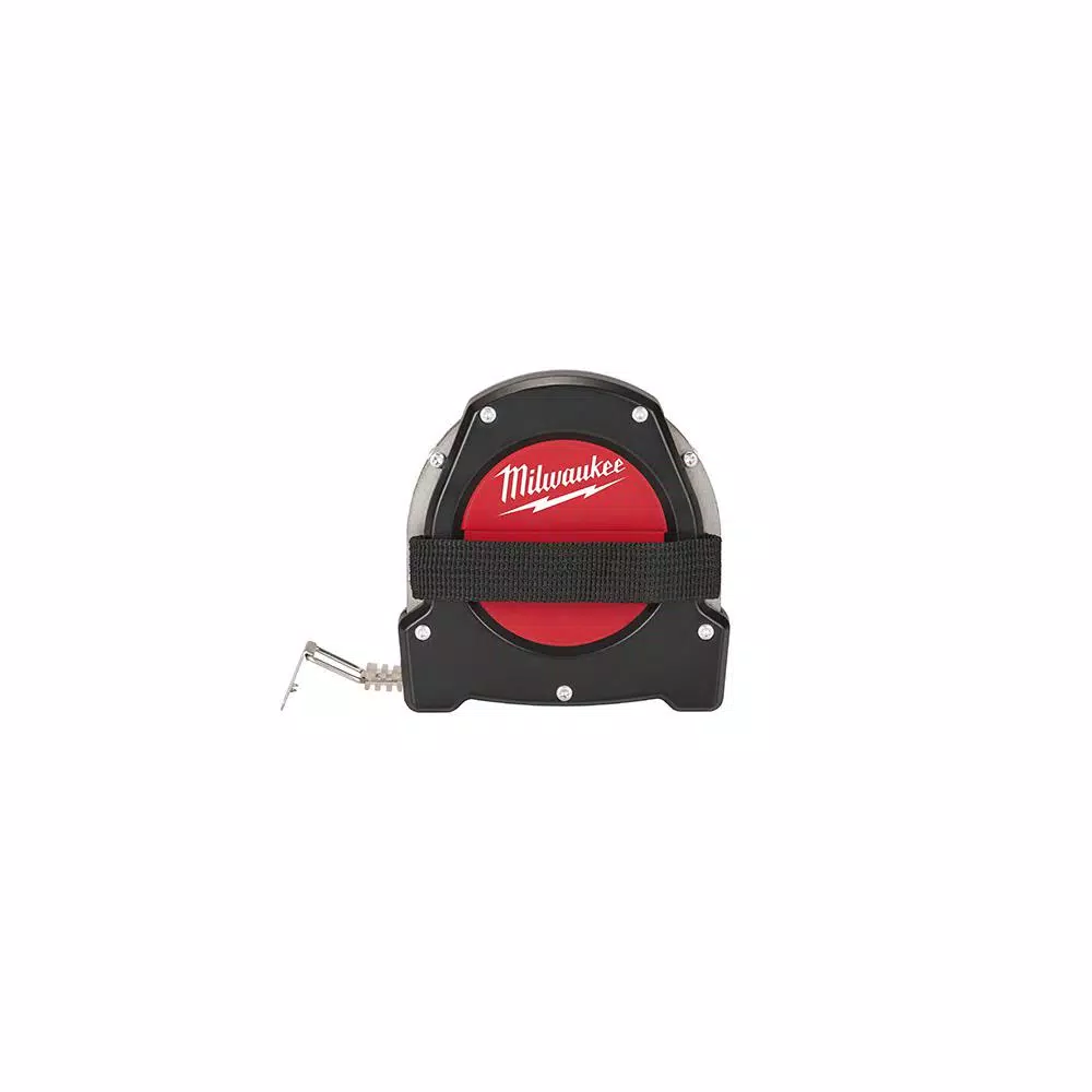 Milwaukee 100 ft. Closed Reel Long Tape Measure with Grime Guard