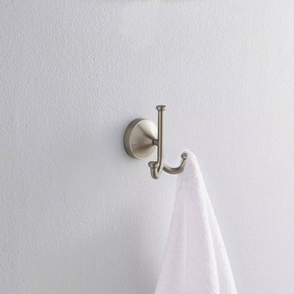 Delta Phoebe Triple Towel Hook in Brushed Nickel