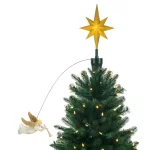 Mr. Christmas Animated Angel Tree Topper with LED Star thumbnail 2