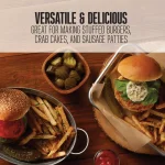 Weston Double Hamburger Press - Adjustable Aluminum Burger & Patty Maker thumbnail 4