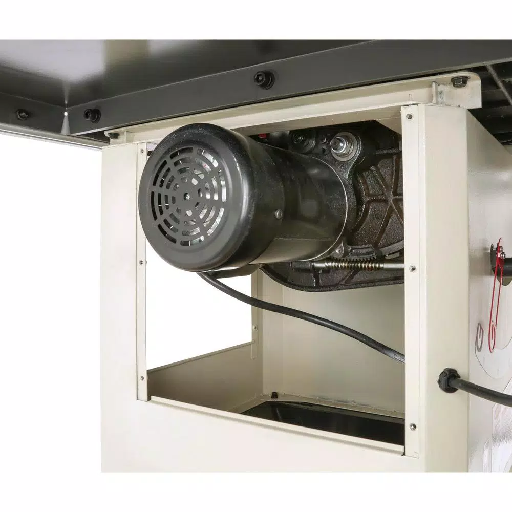 Shop Fox 10 in. 2 HP Open-Stand Hybrid Table Saw with Cabinet-Mounted Trunnions