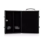 Picnic Time Manhattan Portable Cocktail Set with Leatherette Case and Martini Glasses thumbnail 4