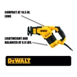DEWALT 12 Amp Compact Corded Reciprocating Saw, 3000 SPM thumbnail 2