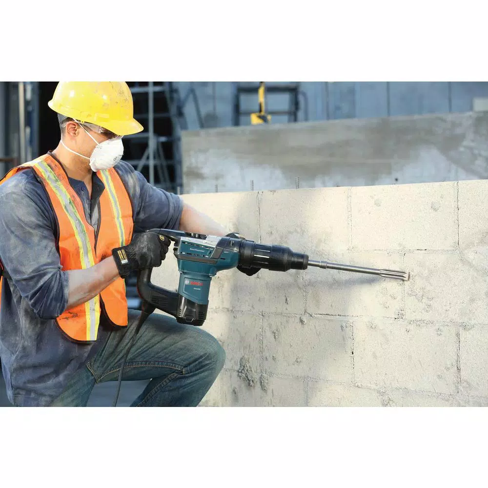 Bosch SDS-Max Rotary Hammer Drill & 4.5 in. Angle Grinder Combo Kit with Carrying Case